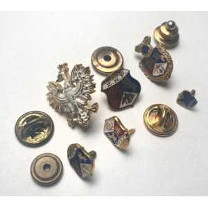 National Union of Poland, Badges and commemorative badges - set (6pcs)