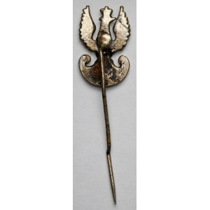 Patriotic eagle on a pin