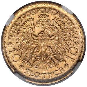 10 gold 1925 Chrobry