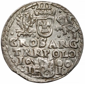 Zygmunt III Waza, Trojak Olkusz 1600 - brak G - bardzo rzadki