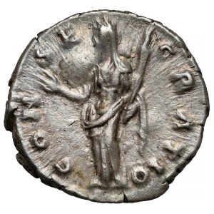 Faustina I the Elder (138-141 AD) Posthumous denarius, Rome