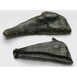 Greece, Olbia, Dolphin (6th century BC) - set (2pcs)
