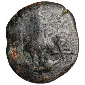 Grejca, Olbia, AE26 - Countermark