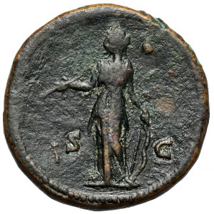 Faustina II the Younger (161-175 AD) Sesterc, Rome
