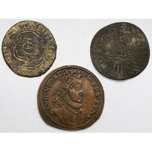Francia / Germania, Numeri / gettoni (XVIII-XIX secolo) - set (3 pezzi)