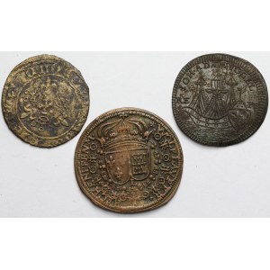 Francia / Germania, Numeri / gettoni (XVIII-XIX secolo) - set (3 pezzi)