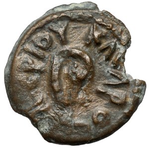 PONCJUS PI£AT, Prefect of Judea (26-36 AD) Prutah, Jerusalem