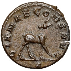 Gallien (258-268 AD) Antoninian, Rome - goat
