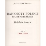 Kolekcja LUCOW Tom II, Banknoty polskie 1916-1923, J. Koziczyński
