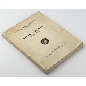 Catalog of the collection of the Museum of the Polish Army of the 18th century.