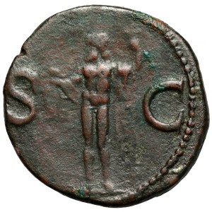 Agrippa - A posthumous ace minted during the reign of Caligula (37-41 AD).