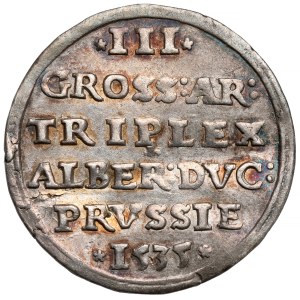 Prussia, Albrecht Hohenzollern, Trojak Königsberg 1535