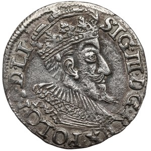 Sigismund III Vasa, Trojak Olkusz 1593 - Schild bei Lewart
