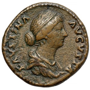 Faustyna II Młodsza (161-175 n.e.) As, Rzym