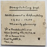 Niemcy, Magdeburg - biskupstwo, Wilbrand von Käfernburg (1235-53), Brakteat