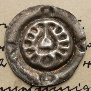 Niemcy, Hessen, Heinrich II (1328-1376), Helmpfennig, Gudensberg / Eschwege