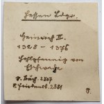 Germany, Hessen, Heinrich II (1328-76), Helmpfennig, Gudensberg / Eschwege