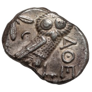 Greece, Attica, Athens, Tetradrachma (393-355 BC) - owl - rare