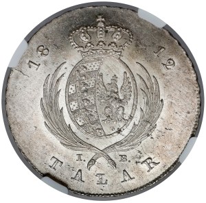 Księstwo Warszawskie, Talar 1812 IB