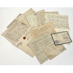 Poland, Documents and manuscripts from the late 19th and early 20th centuries. - large set