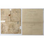 The Second Republic and the Occupation, Civilian Documents - set (9pcs)