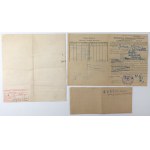 The Second Republic and the Occupation, Civilian Documents - set (9pcs)