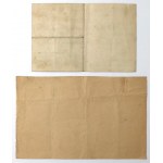 The Second Republic and the Occupation, Civilian Documents - set (9pcs)