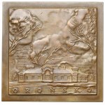 Poster, Józef Brandt / Orońsko (66x66mm) (postwar)