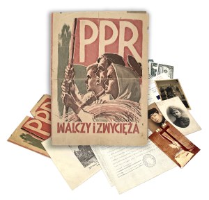 Polska i USA, Kserokopie dokumentów i druki ulotne - duży zestaw