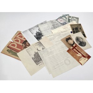 Poland and the U.S., ephemeral prints - miscellaneous