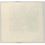 Reproduction of woodcut of Cracow pharmacy 1534 and Cartiere Miliani Fabriano watermarked card