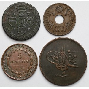 World, MIX Bronze Coin Set (4pcs)