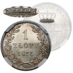 Wolne Miasto Kraków, 1 złoty 1835 - cieniowana
