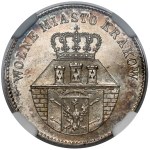 Wolne Miasto Kraków, 1 złoty 1835 - cieniowana