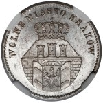 Wolne Miasto Kraków, 1 złoty 1835 - gładka