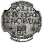 August III Sas, Szeląg Toruń 1763