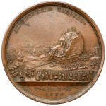 Rosja, Katarzyna II, Medal 1770 - Transport granitu pod pomnik Piotra I