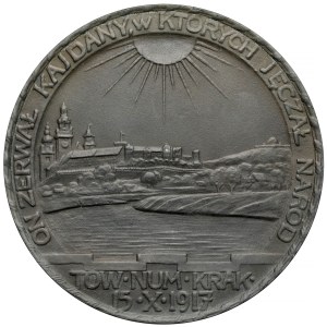 Medal, Tadeusz Kosciuszko 1917 - he broke the shackles of...