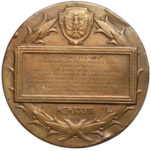 Medal of the 100th anniversary of the Bank of Poland 1928 - Lubecki Jelski