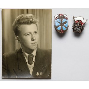 People's Republic of Poland, Set of memorabilia of Wojciechowski Józef - member of the League of Friends of the Soldier