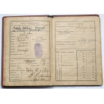 Military booklet, Rivne, 1923