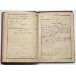 Military booklet, Rivne, 1923