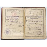 Military booklet, Rivne, 1923