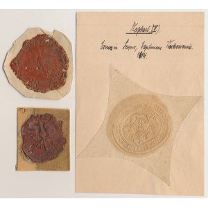 Briefmarken: Wschowa, Warschau, Ministerium für militärische Angelegenheiten (3Stk)