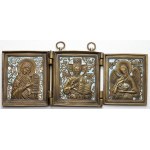 Russia, Travel Icon - Triptych (19th/20th century).