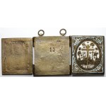 Russia, Icona viaggiante - Trittico (XIX/XX secolo)