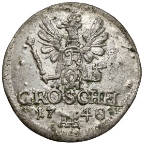 Slezsko, Fridrich II. Veliký, 2 greszle 1748 AHE, Wrocław