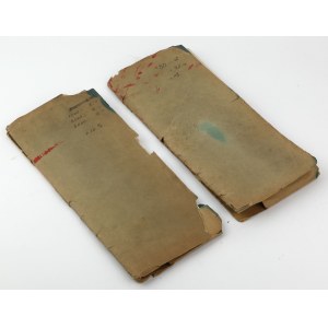 Wechsel - Originalpakete mit zwei Stückelungen - insgesamt 157 Stück.