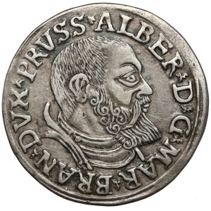 Prussia, Albrecht Hohenzollern, Trojak Königsberg 1539