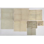 PSZnZ, Croce al Valore - Samuel Kretschmer &amp; Sons, Gerusalemme + carta d'identità e altri documenti del Ten. Amm. Szperber